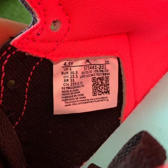 -Edm- 🍉Air Jordan 1 High ‘Royal Toe’ (WMNS 6) - Picture 8 of 10